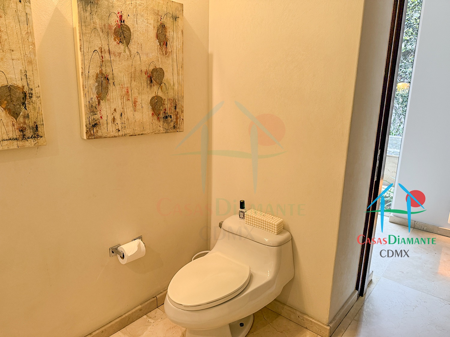 Jardines del Pedregal Casa Rivera EJ - Baño de visitas 2